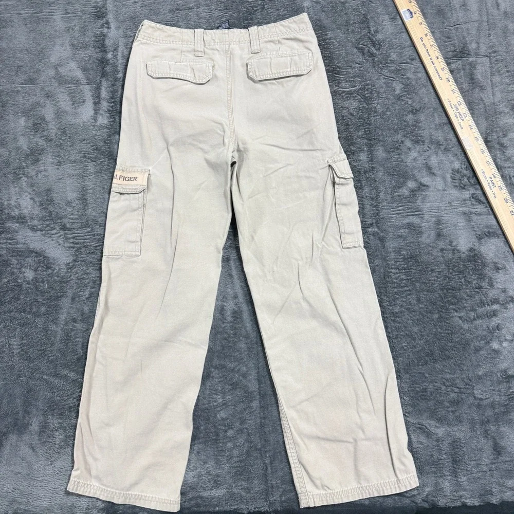 Tommy Hilfiger Cargo Pants Boys Size 10‎ Khaki Tan 278083